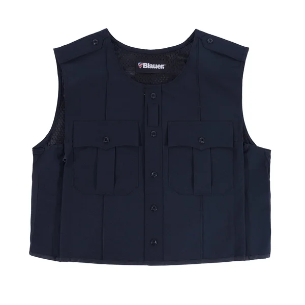 NYPD Vest Carrier - Polyester ArmorSkin Size Large Reg in Dark Navy Blue, Cotton/Polyester by Blauer