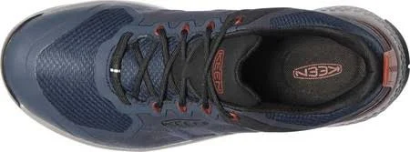 Keen Men's Explore Waterproof Shoe - 11.5 - Blue Nights - Picante