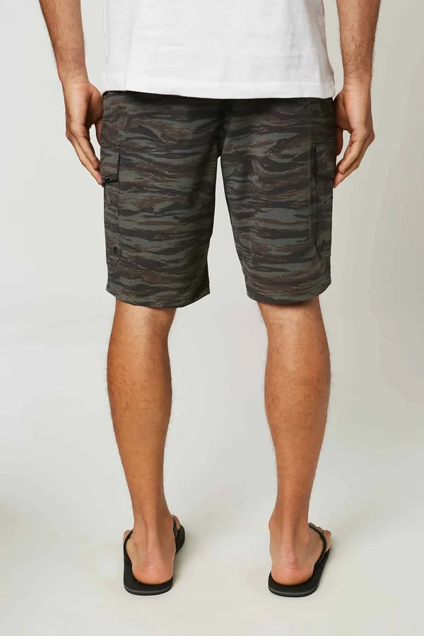 O&Neill Trvlr 20x22 Cargo Hybrid Shorts Men's Camo - 36