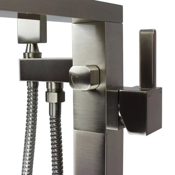 Transolid T4220-PC Ardell Free Standing Tub Filler with Hand Shower - Polished Chrome