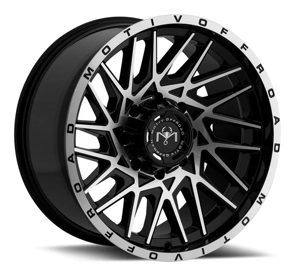 Motiv 424MB Mutant 22x12 8x170 -44mm Black/Machined Wheel Rim