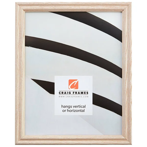 Craig Frames Wiltshire 200 - Traditional Whitewash Hardwood Picture Frame, 18 x 28 inch