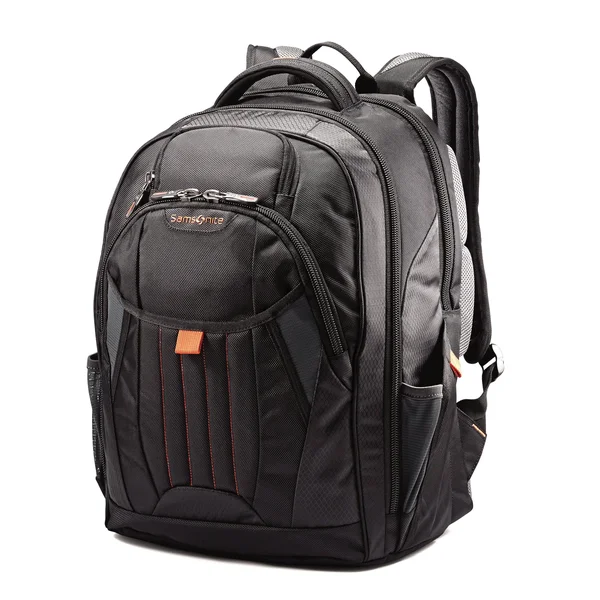 Samsonite Tectonic 2 Large Backpack (Black/Orange)