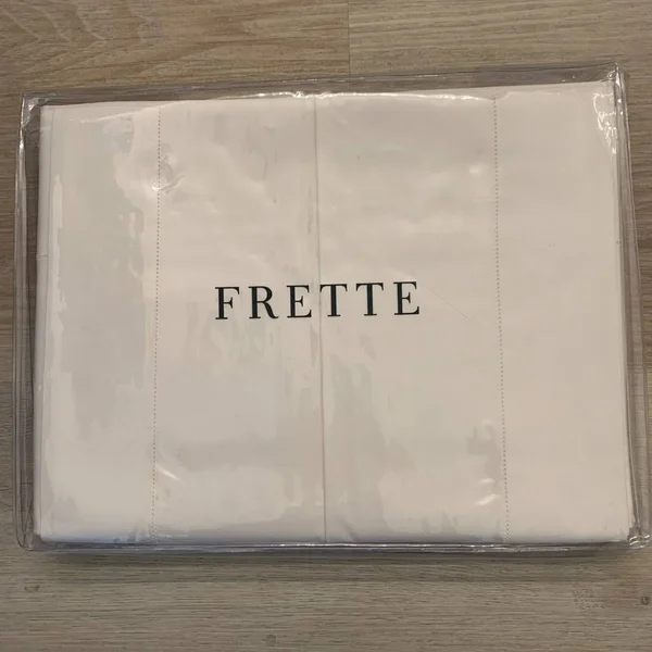 Frette Lux Percale Ivory Sheet Set