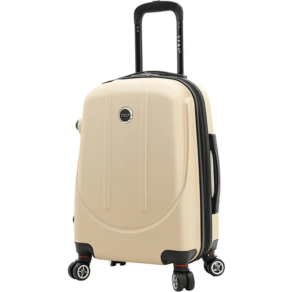 Travelers Club Luggage Falkirk 3 Piece Expandable Hardside Spinner Luggage Set, Red