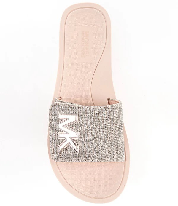Michael Kors MK Slide Gunmetal 8 M