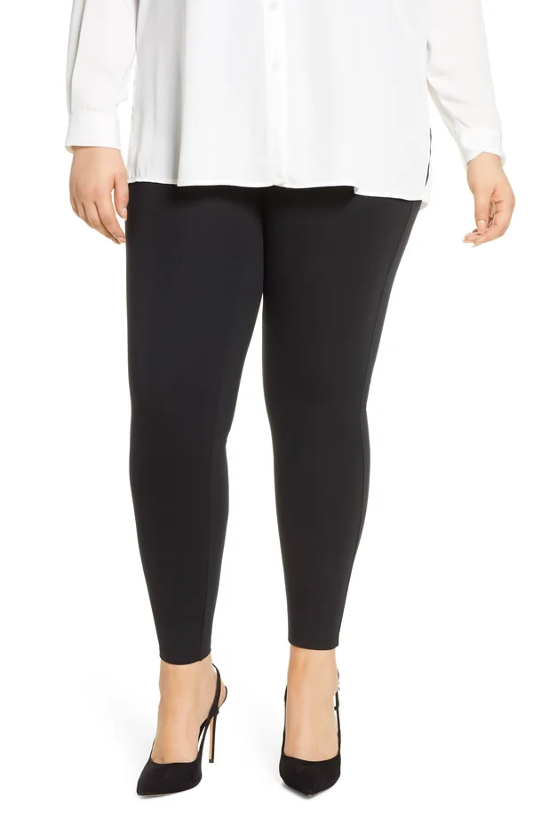 Spanx Ponte Ankle Leggings - Womens - Classic Black - XL/Tall