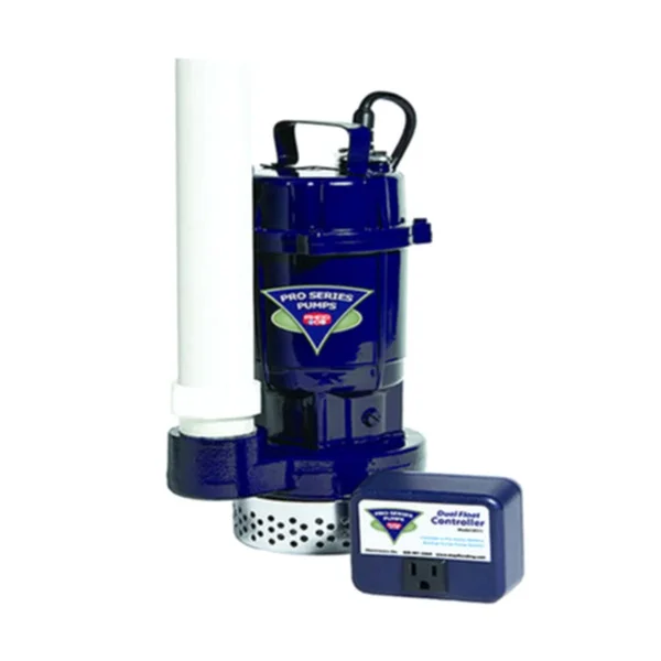 Pro Series ST1050 1/2 HP Cast Iron Submersible Sump Pump w/ Dual