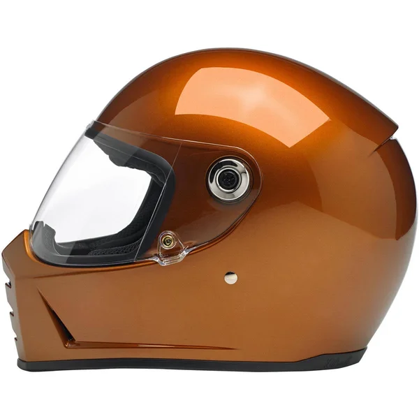 Biltwell Lane Splitter Safe-T Yellow Helmet