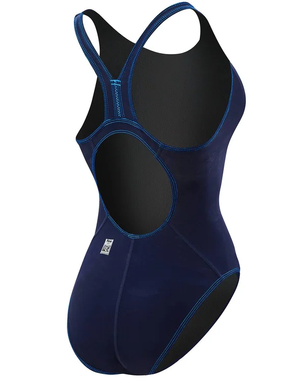 TYR tpsa6a Women's Thresher Aeroback Swimsuit - Navy/Blue - 24