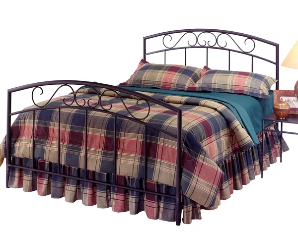 Hillsdale Wendell Full Bed Set Textured Black