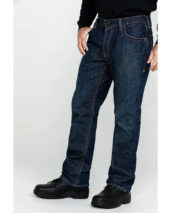 Ariat Men's FR M4 Low Rise Basic Boot Cut Jean - Shale 32, 36