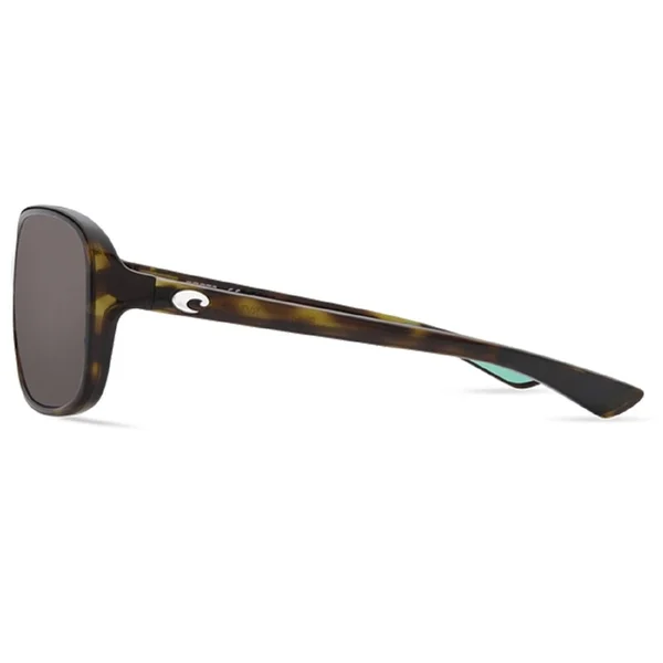 Costa Del Mar Riverton Sunglasses Sand Tortoise/Gray 580Plastic