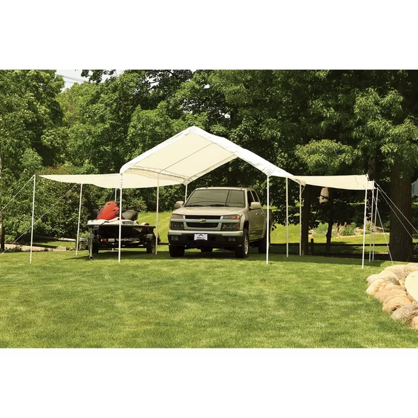 ShelterLogic 2-in-1 Max AP Canopy - 20ft.L x 10ft.W - Canopy and Event Tent, Model#25715