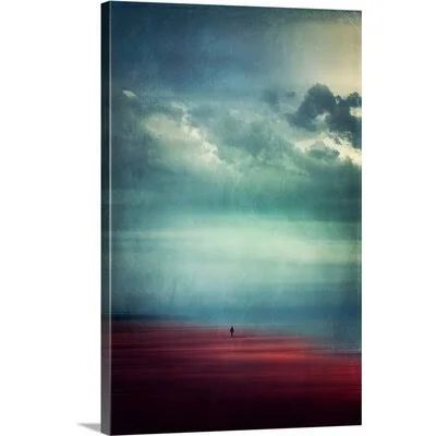 Enjoying Silence by Dirk Wustenhagen - Painting Print on Canvas Ebern Designs Format: Wrapped Canvas - Size: 60x22 H x 40x22 W x
