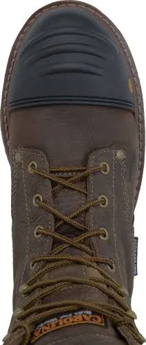 Men's Carolina CA2559 8 inch WorkFlex Composite Toe Work Boot - Size: 10.5, Brown