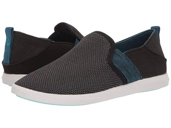 Olukai Hale&iwa Black/Teal - Women's, Size: 11