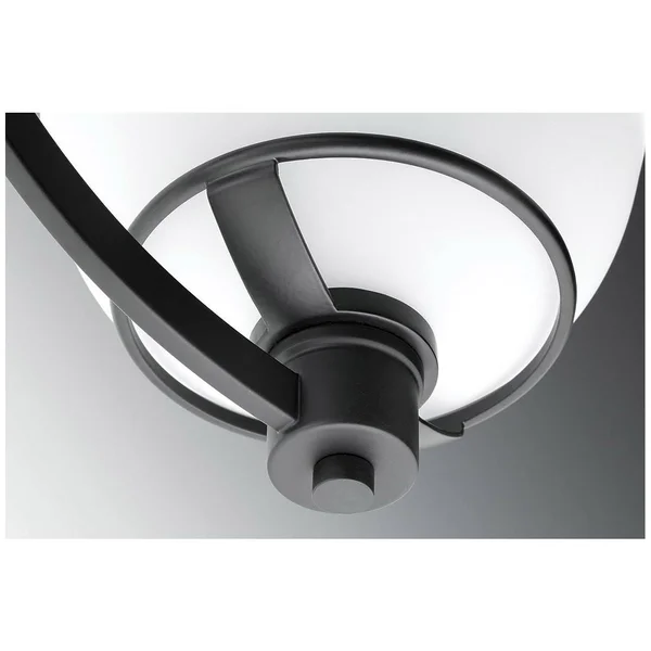 Progress Lighting P400034-031 Domain Three-Light Chandelier, Black