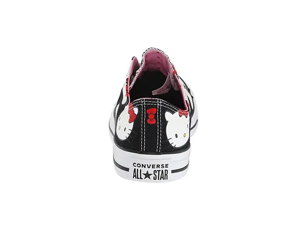 Converse Women's Chuck Taylor All Star Hello Kitty Ox Casual Shoes - Black - Size 8.5