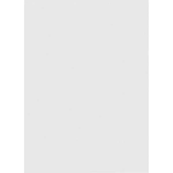 Ekena Millwork GVPVE38X2001SN 38x22W x 20x22H Vertical Surface Mount PVC Gable Vent: Non-Functional, w/ 3-1/2x22W x 1x22H Standa