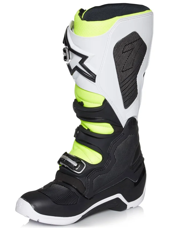 Alpinestars Tech 7 Enduro Boots - Black/White/Yellow - 9