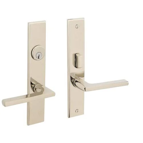 Baldwin 6974056entr Lakeshore Entrance TRIM - Satin Nickel with Lifetime-056-56