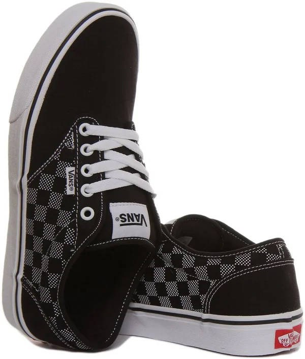 Vans Atwood Sneaker, Men's, Black/White, Size 9, Sneakers