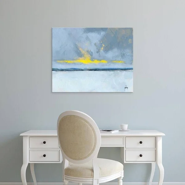 Easy Art Prints Paul Bailey's 'Winter Solace' Premium Canvas Art - 24 x 30 - Classic Black Frame