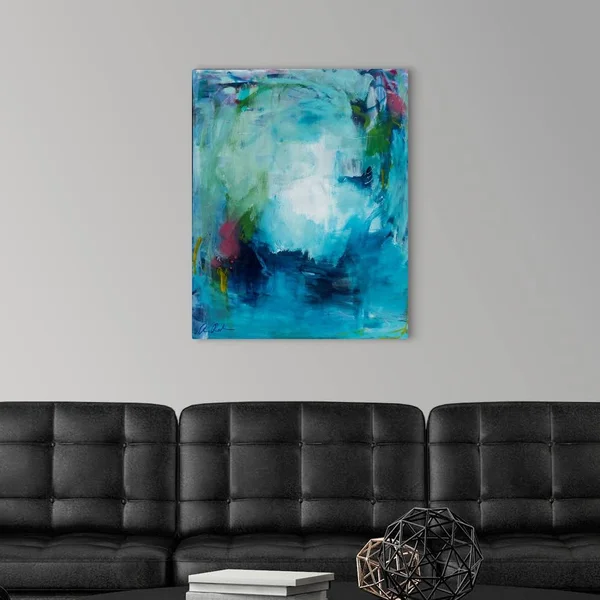 Blue As The Ocean, Canvas Wall Art, 24x30, Great Big Canvas