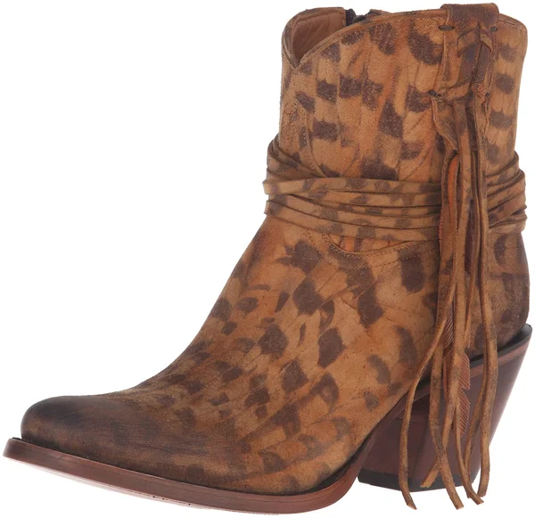 Lucchese Women's Robyn Boots - Tan (10)