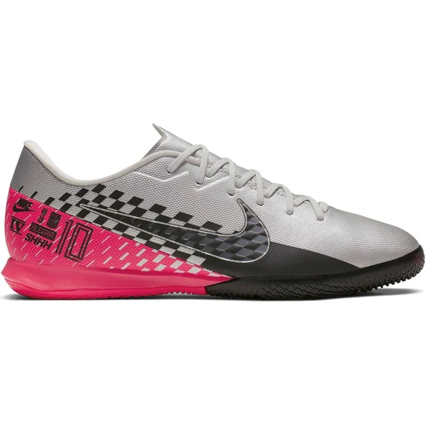 Nike Neymar Mercurial Vapor 13 Academy IC Soccer Shoes Chrome - 10