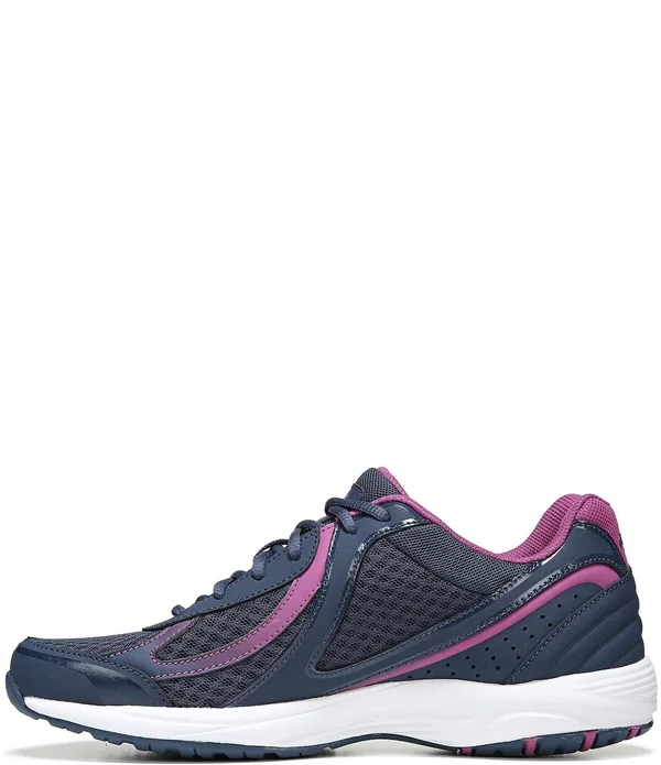Ryka Women's Dash 3 Walking Shoes White, Silver 6.5, M