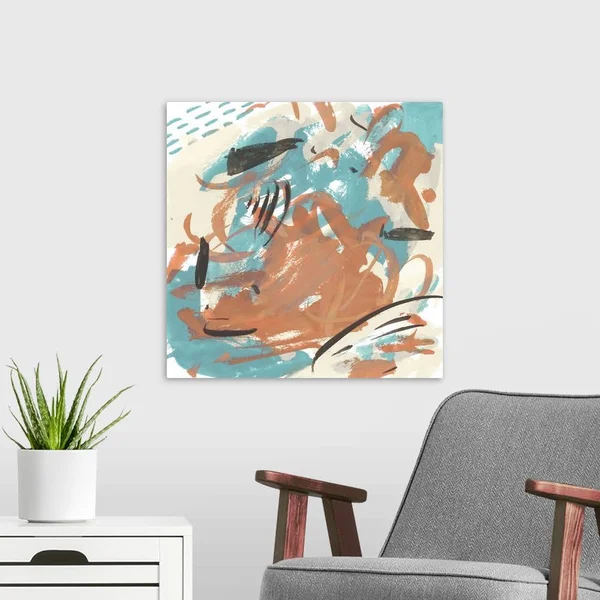 Abstract Composition I, Canvas Wall Art, 20x20, Great Big Canvas