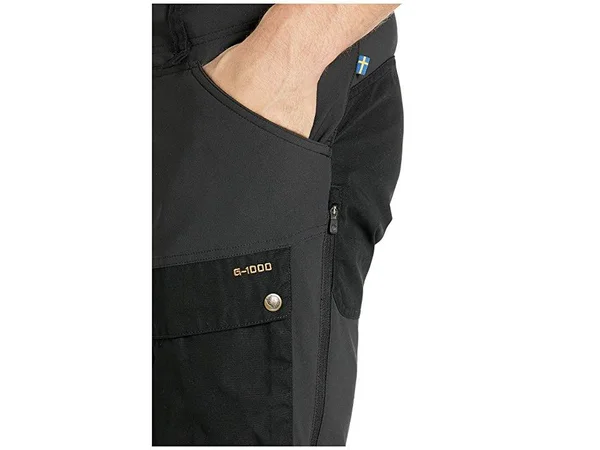 Fjallraven Men's Keb Trouser - 58 Regular - Black