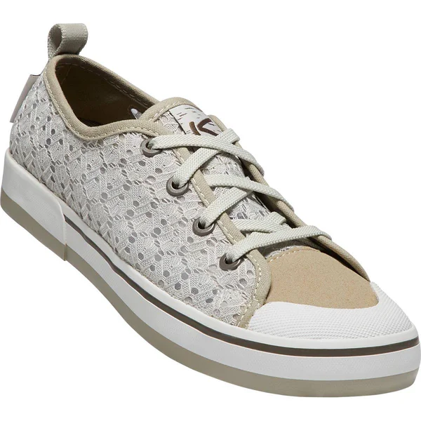 Keen Women's Elsa II Sneaker Crochet (6 Silver Birch/Canteen)