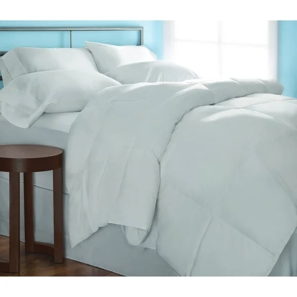 Certified Asthma & Allergy Friendly Down-Alternative Comforter, White, King