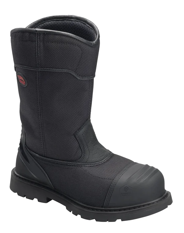 Men's Avenger A7800 Hammer A-Max Wellington Carbon Toe Work Boot, Size: 13, Black