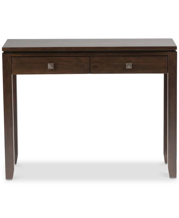 Simpli Home Cosmopolitan Console Sofa Table - Coffee Brown