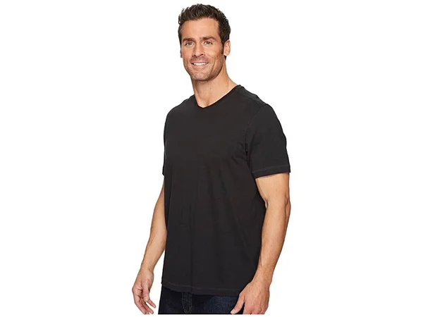Tommy Bahama Men's Portside Palms V-Neck T-Shirt - Black - Size L