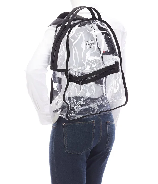 Herschel Supply Co. Nova Clear Mid Volume Backpack Ash Rose/ Clear
