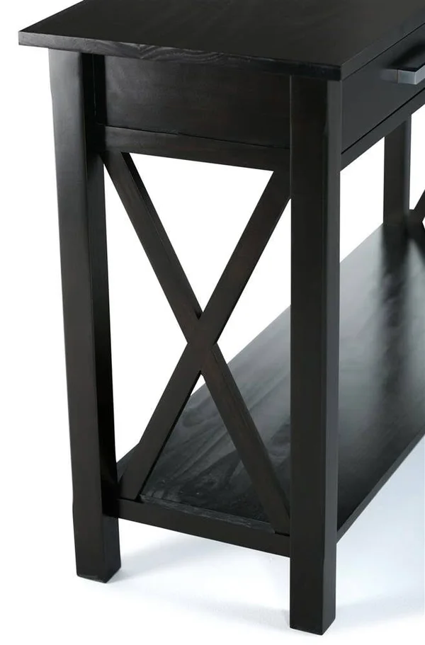 Simpli Home Kitchener Console Sofa Table - Brown