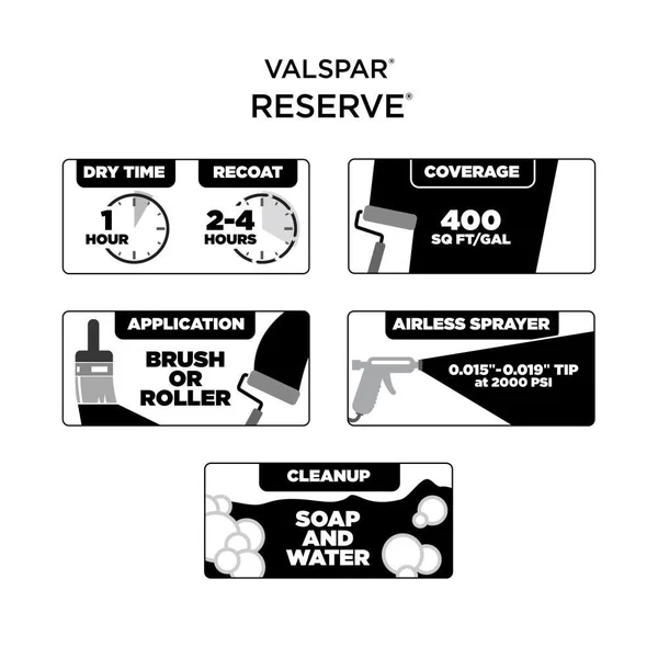 Valspar Reserve Semi-Gloss Rocky Bluffs 4003-1c Interior Paint (5-Gallon) - 4003-1C-2916587