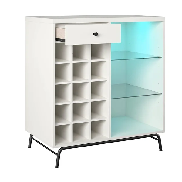 Avenue Greene Melanie Bar Cabinet - White