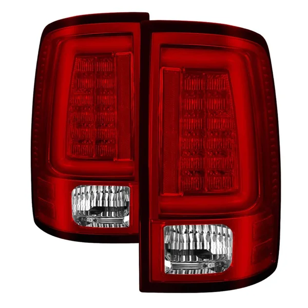 Spyder 5084040 Red LED Light Bar Tail Lights