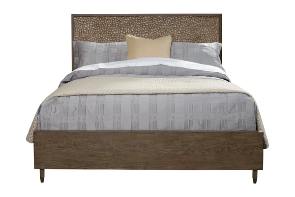 Alpine Furniture Brown Pearl Headboard, Brown Bronze - Queen
