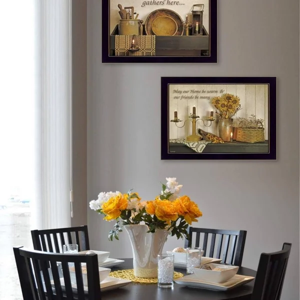 May Our Hearts Be Warm by Susie Boyer Framed Wall Art