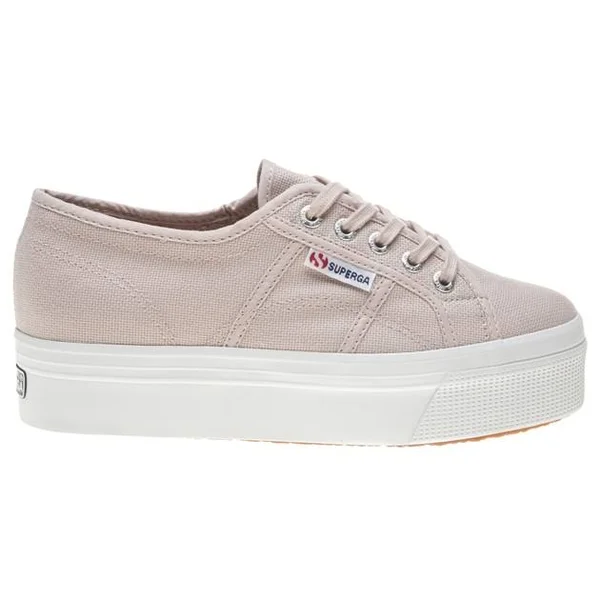 Superga 2790 Acotw Linea Up Down Platform Plimsoll Canvas Shoes Blue