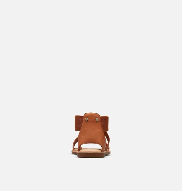 Sorel Ella Sandal Women's - Camel Brown, 9