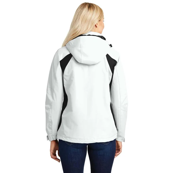 Port Authority L304 Ladies All-Season II Jacket - White/Black - L