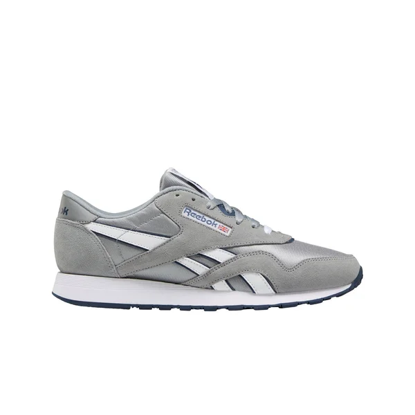 Reebok Classic Nylon Men's Shoes, Size: 3.5, Gray